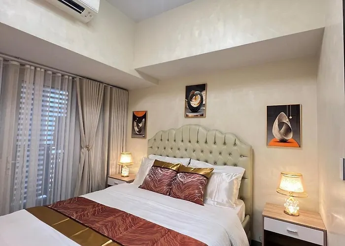 Luxe 1br - Near Bgc & Venice Grand Canal شقة *
